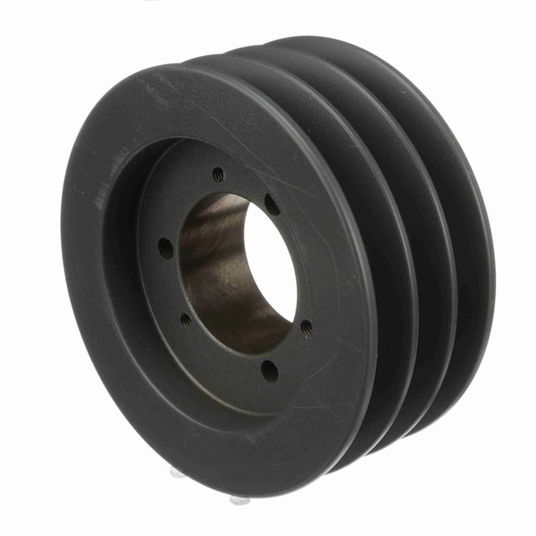 3 Groove Cast Iron Bushed Bore Multiple Sheave, 3B54SD